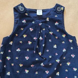 babyGap Print Corduroy Jumper 3 Years